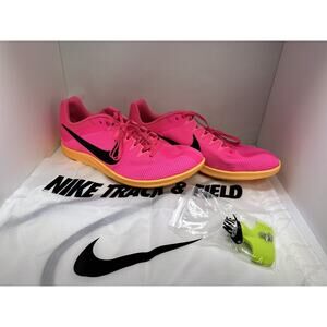 Nike Zoom Rival Track & Field Distance Spikes DC8725-600 Hyper Pink Orange Sz 12